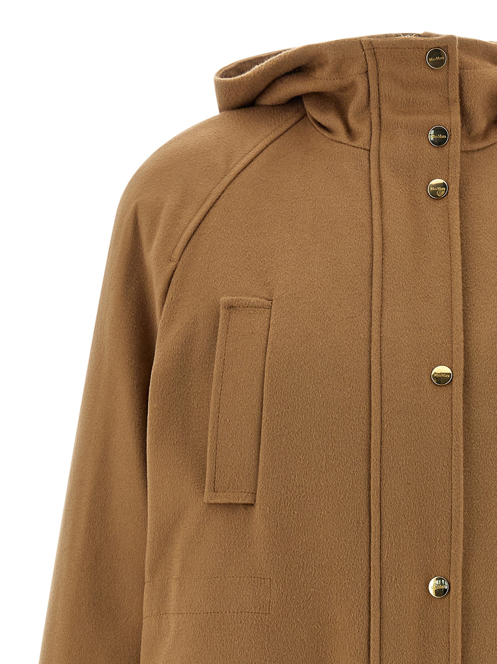 Alcade parka Beige Polyamide Down Jacket, Parka, Casual Jackets