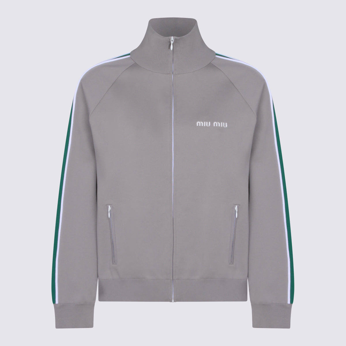 Miu Sweaters Grigio+verde _pa Ea