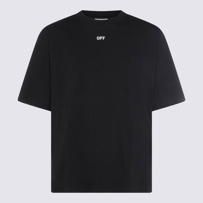 Off-White T-shirts and Polos Black _co