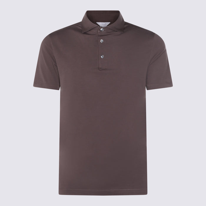 Malo T-shirts and Polos Grey _co