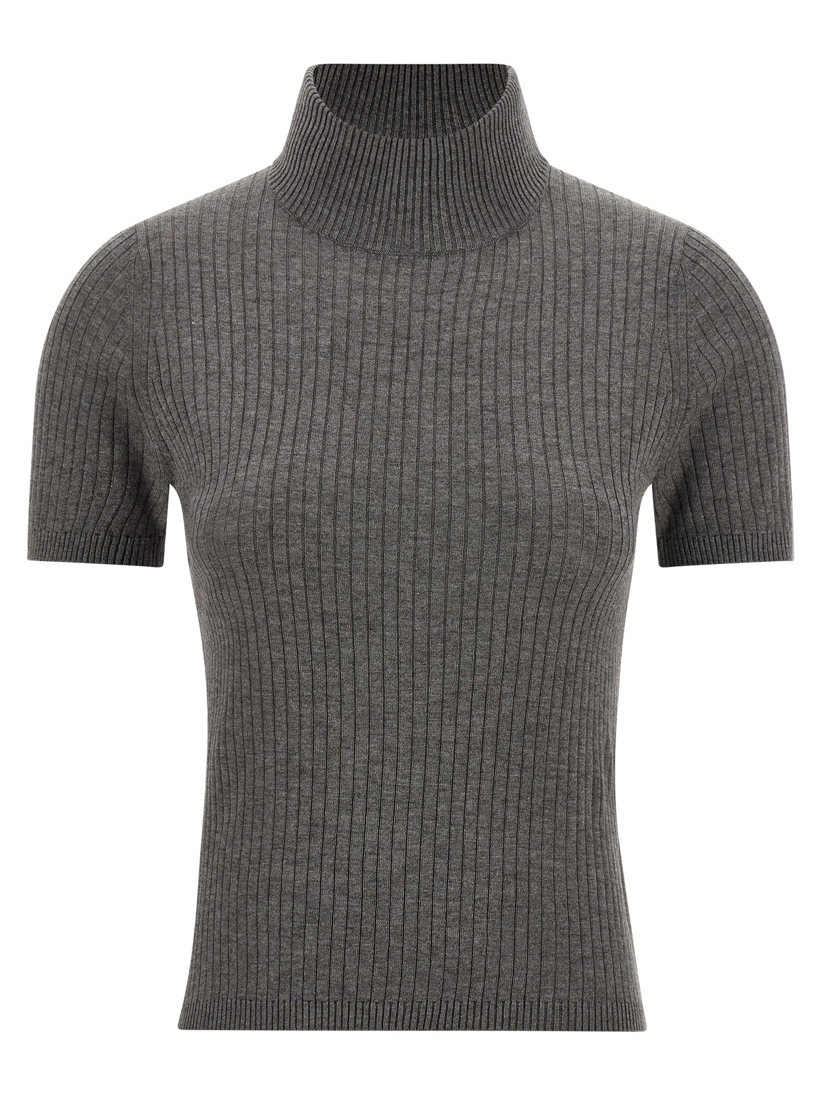 Jangy sweater Gray Silk Sweater, Cardigans