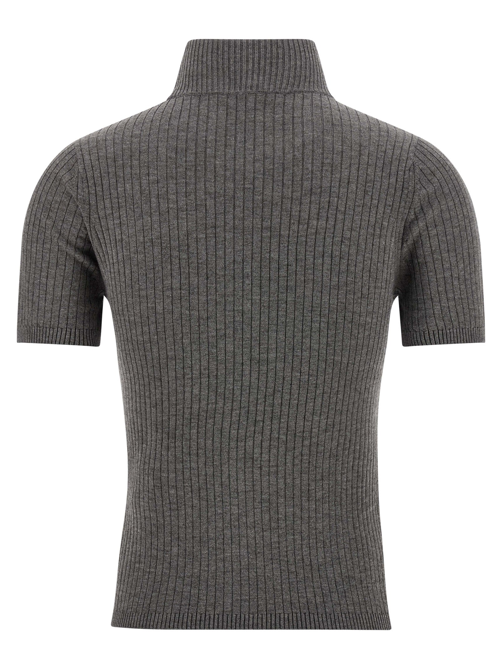 Jangy sweater Gray Silk Sweater, Cardigans