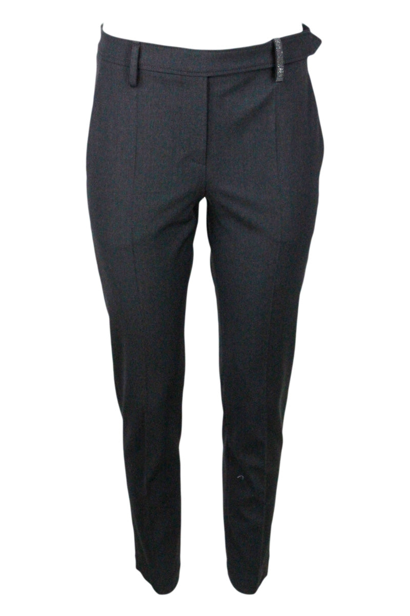 Brunello Cucinelli Trousers Grey 76wv 22pa 2ea