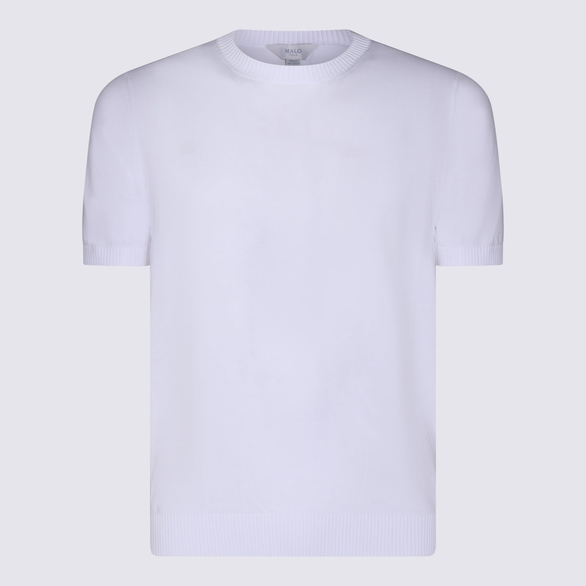 Malo T-shirts and Polos White _co