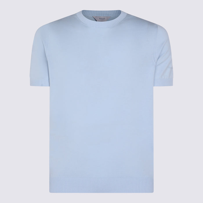 Malo T-shirts and Polos Clear Blue _co
