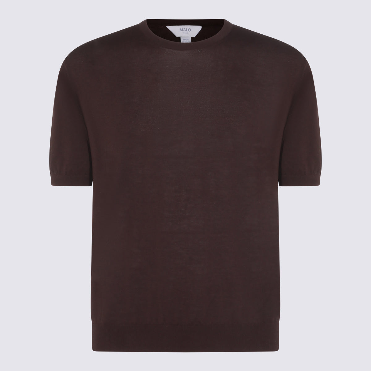 Malo T-Shirts And Polos Brown _co
