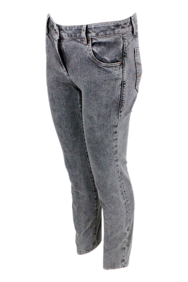 Brunello Cucinelli Trousers Grey 97co 3ea