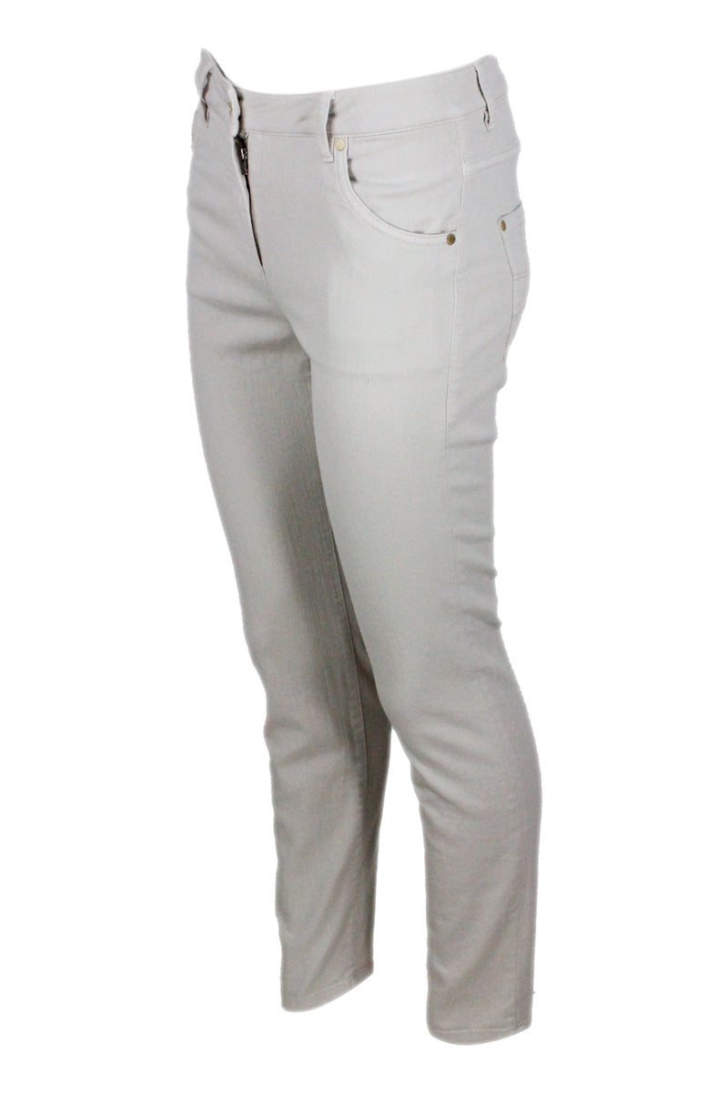 Brunello Cucinelli Trousers Beige 96co 4ea