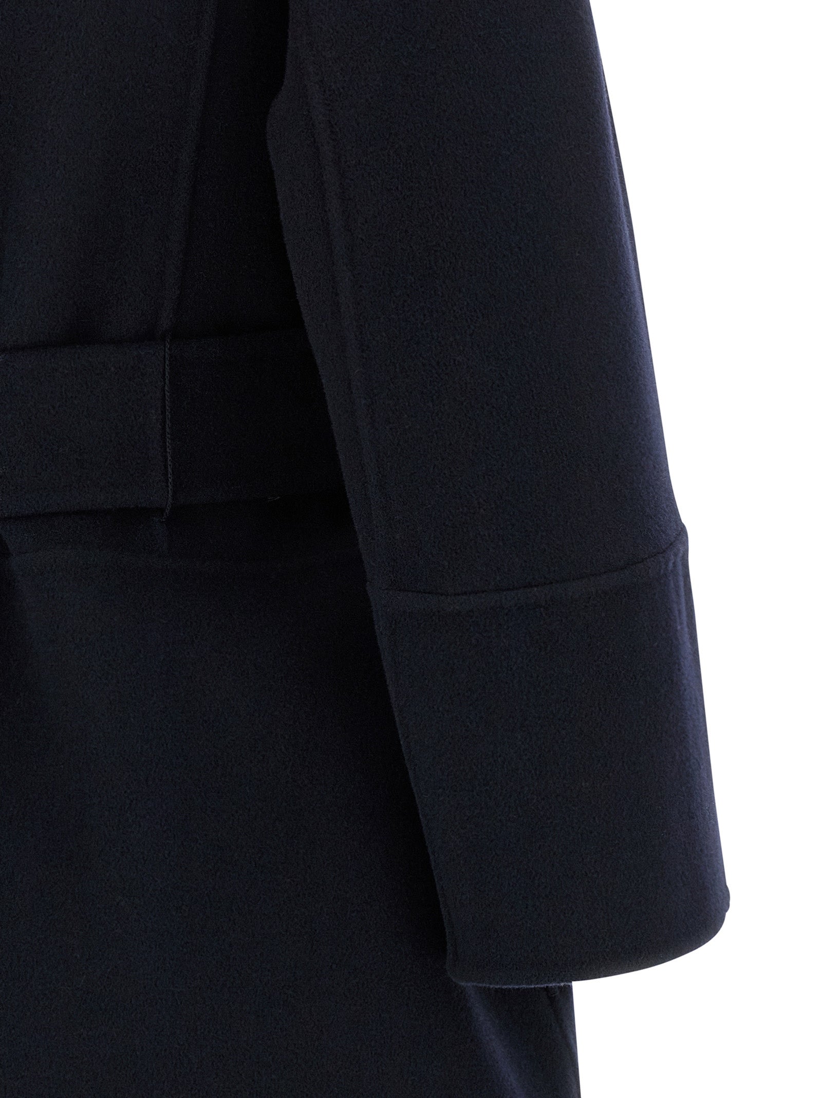 Arona coat Blue Virgin Wool Coats, Trench