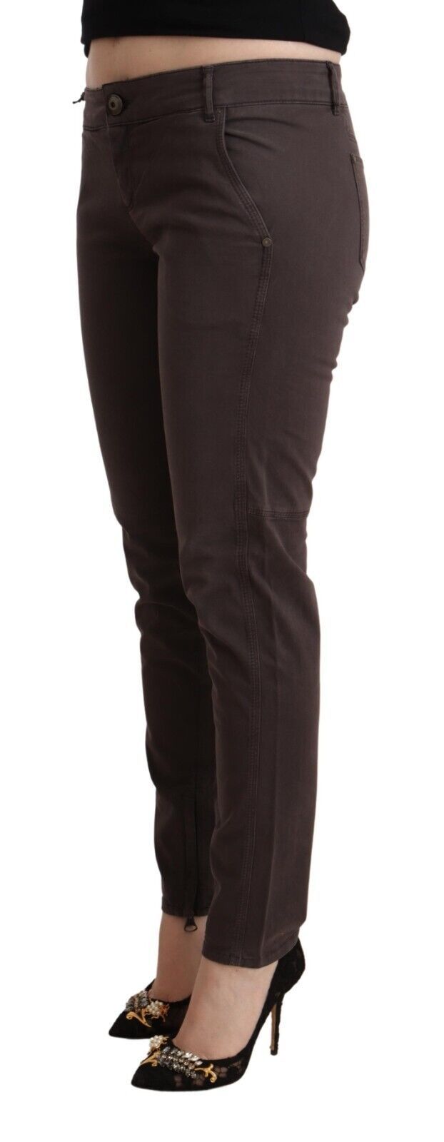 Ermanno Scervino trousers in brown — view 2