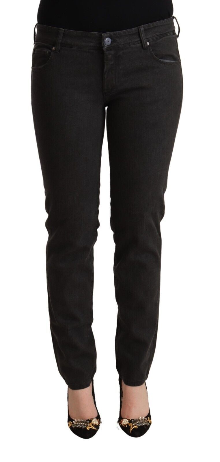 Ermanno Scervino 99% Cotton jeans in black