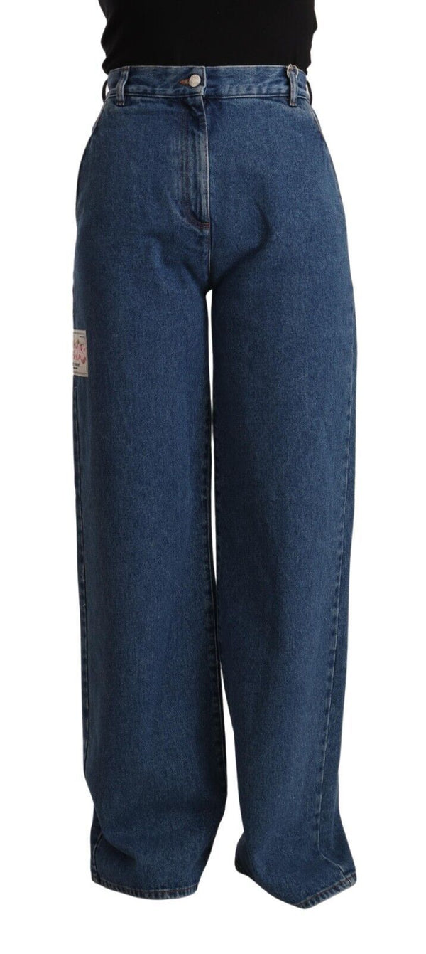 GCDS 100% Cotton jeans in blue