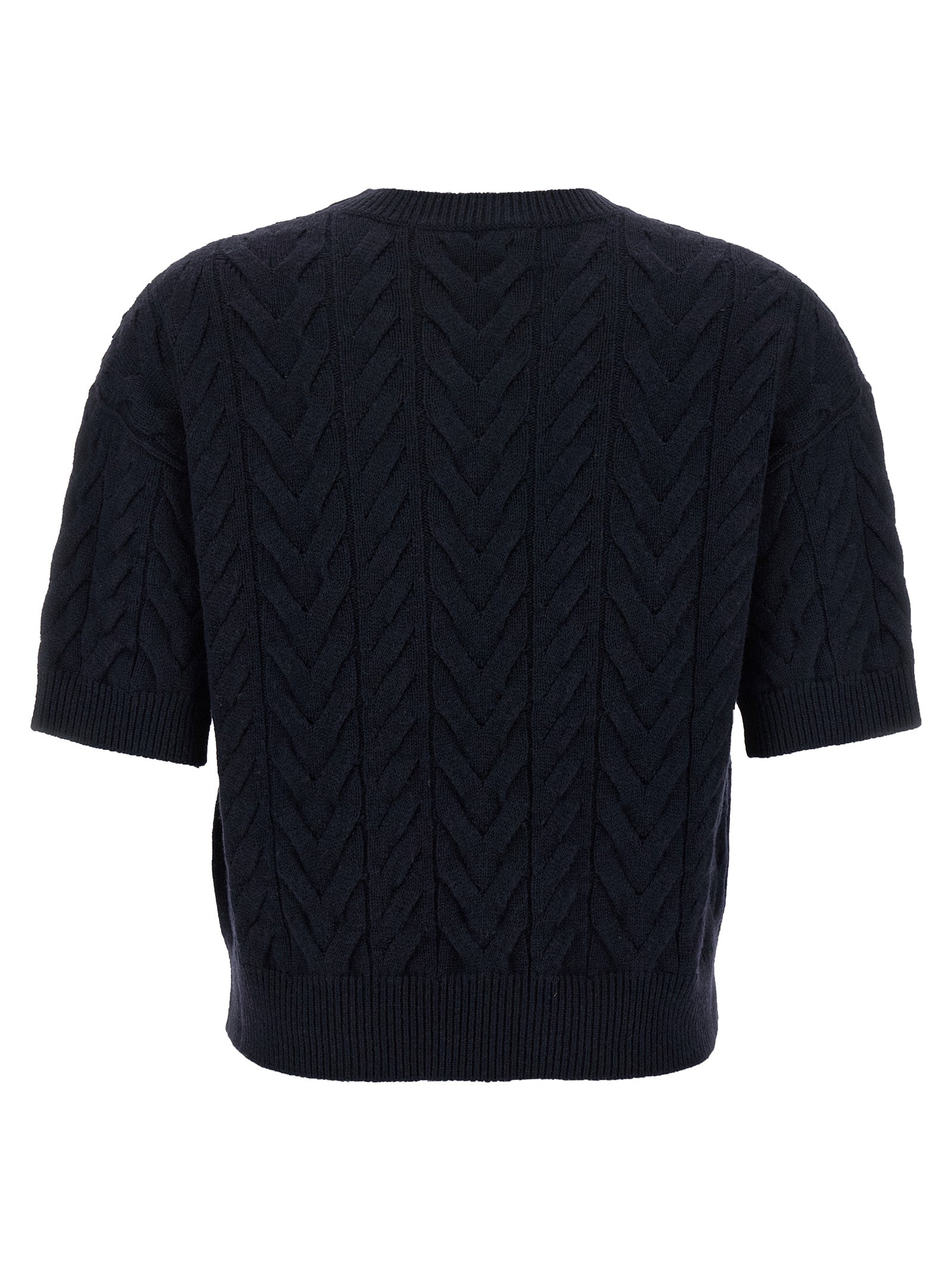 Dominus sweater Blue Wool Sweater, Cardigans
