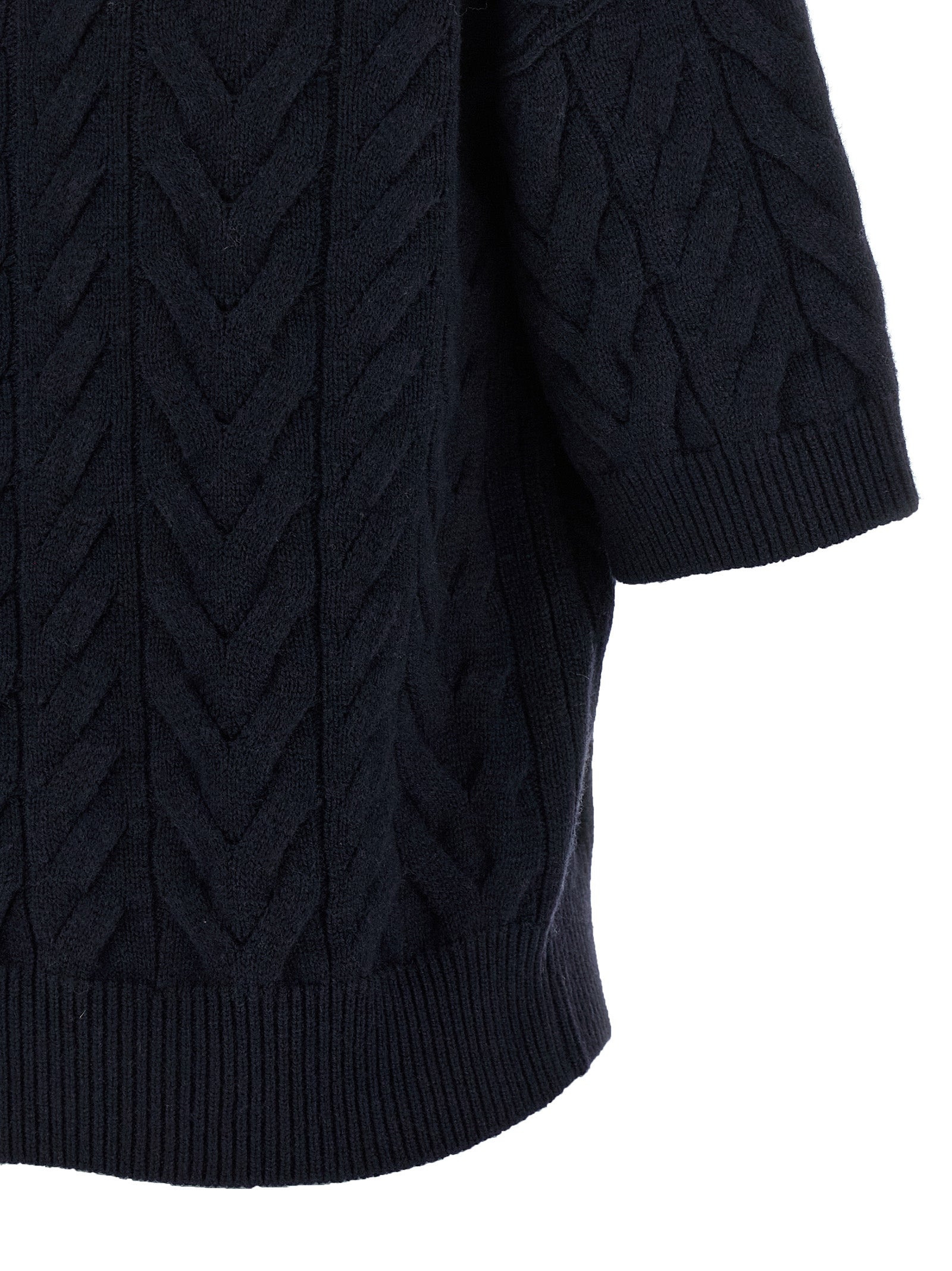 Dominus sweater Blue Wool Sweater, Cardigans