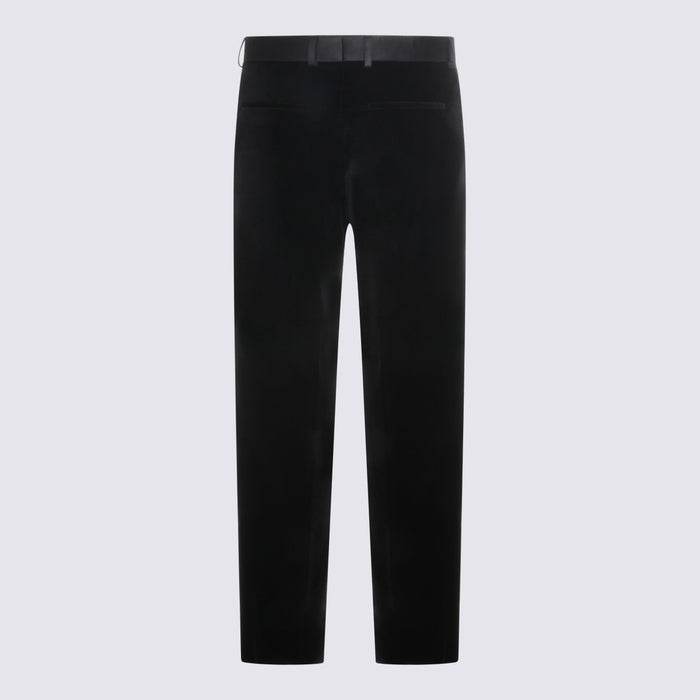 Fendi Trousers Black _co