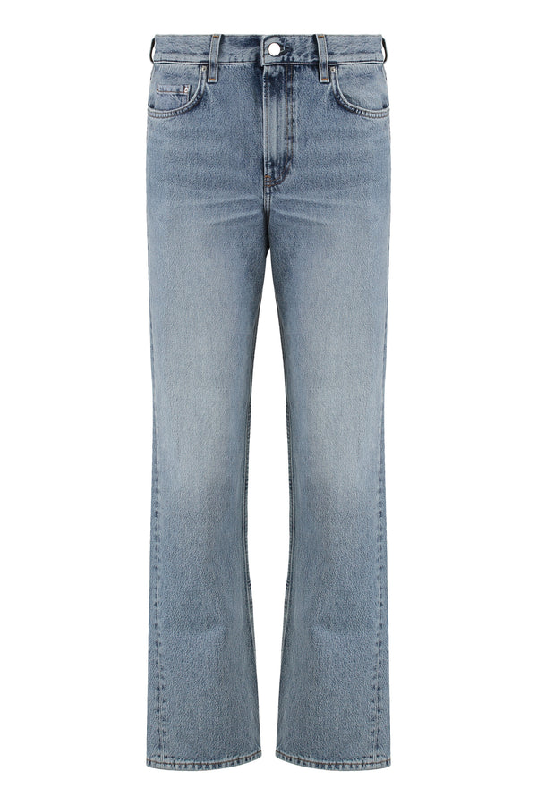 Jeans 5-Pocket Straight-Leg True Vintage Cotton Straight Trousers