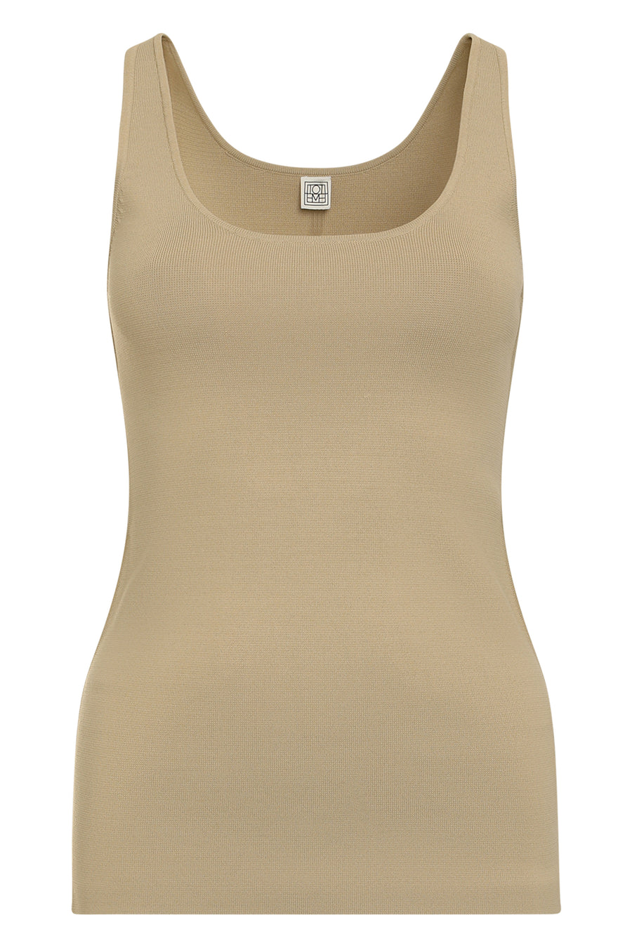 Sand Tank Top With Side Slits Polyamide Vests & Tops