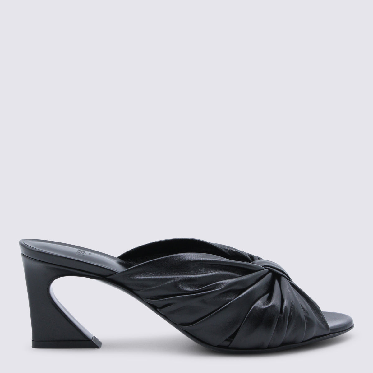 Fendi Sandals Black _cover Le - Sole