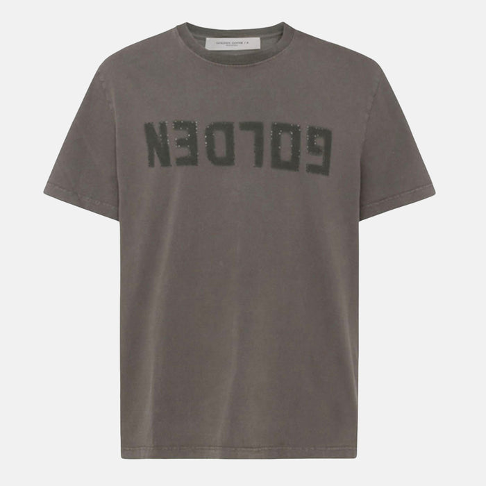 Golden Goose T-shirts and Polos Dusty Olive _co