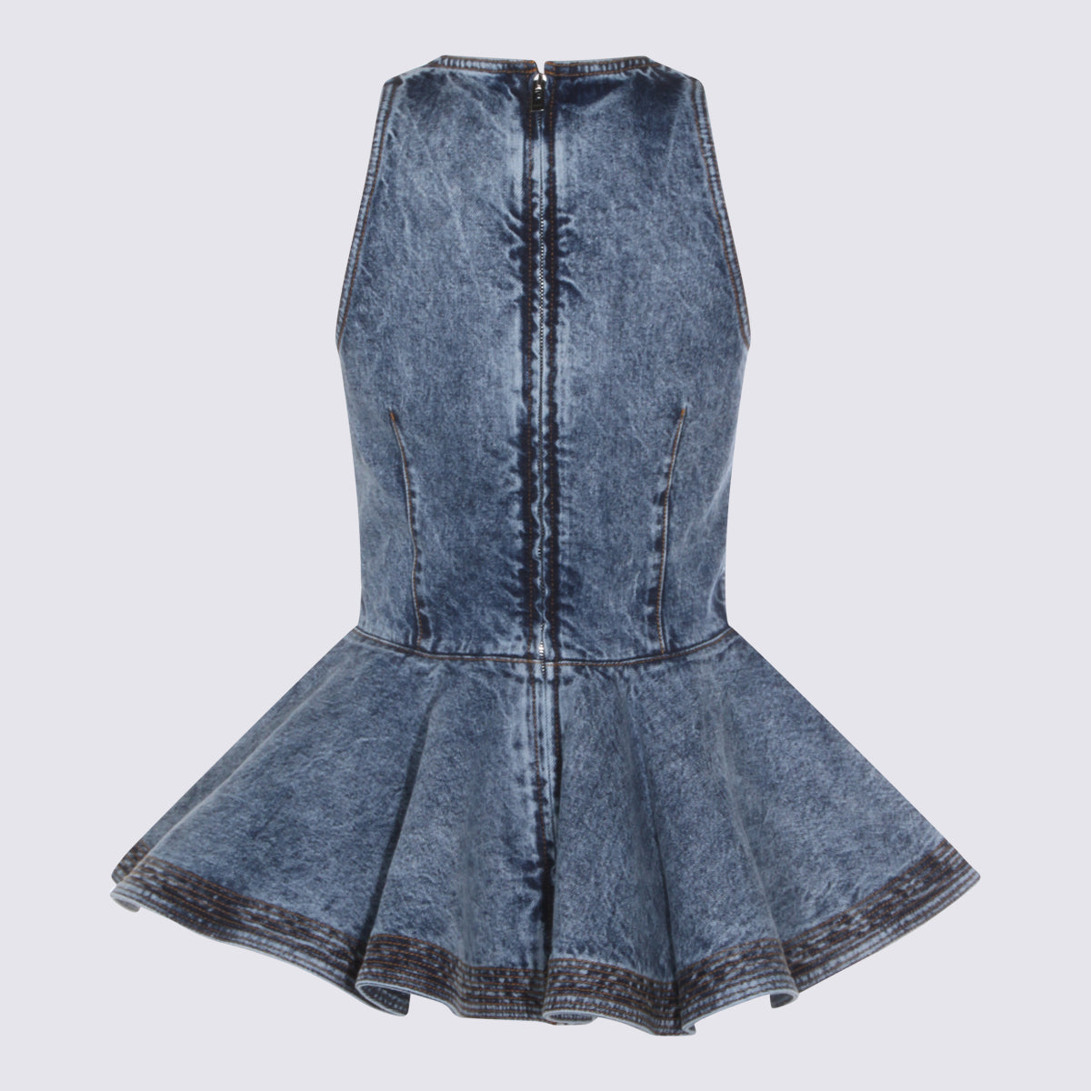 Alaia Top Bleu Neige _co