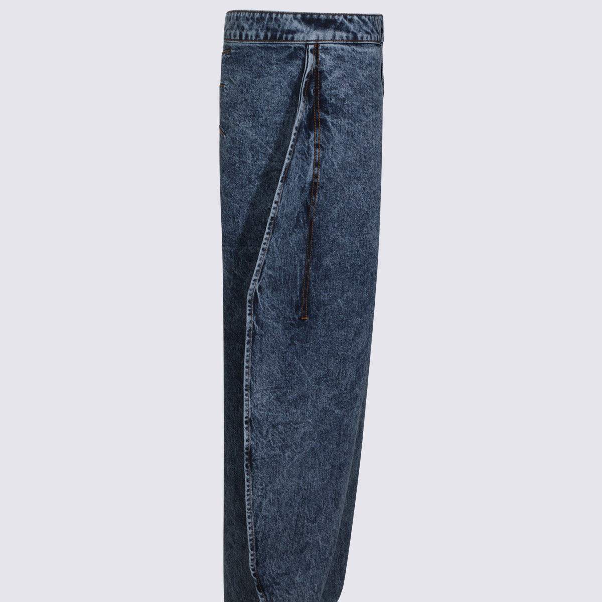 Alaia Jeans Bleu Neige _co