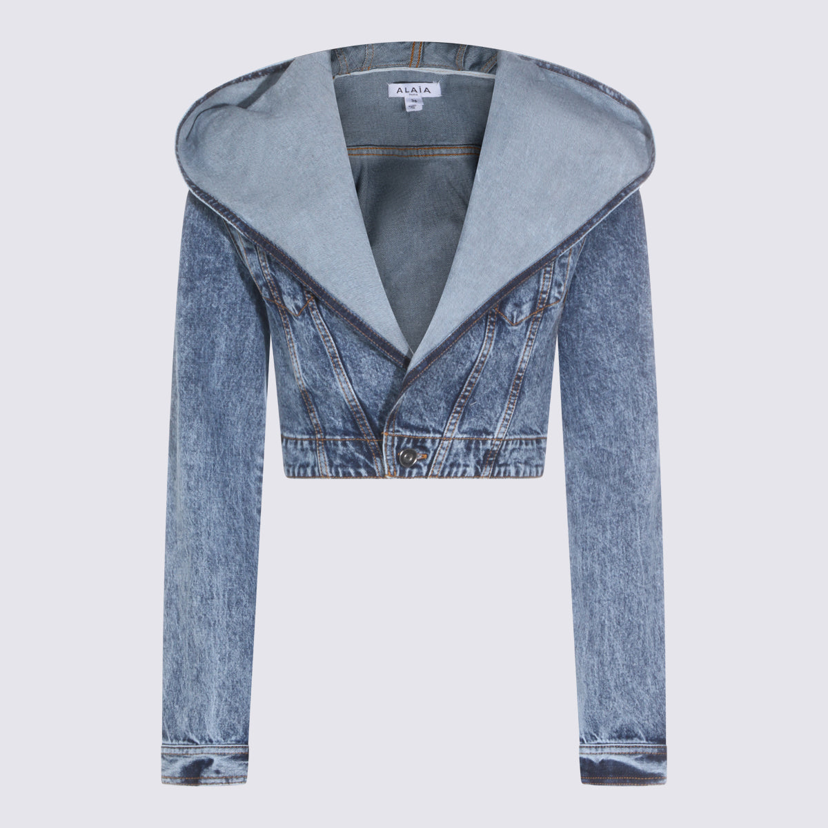 Alaia Jackets Bleu Neige _co