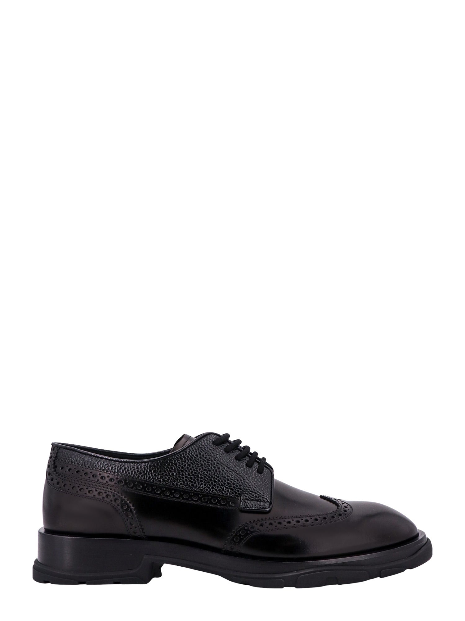 Alexander McQueen Flat shoes Black Pelle