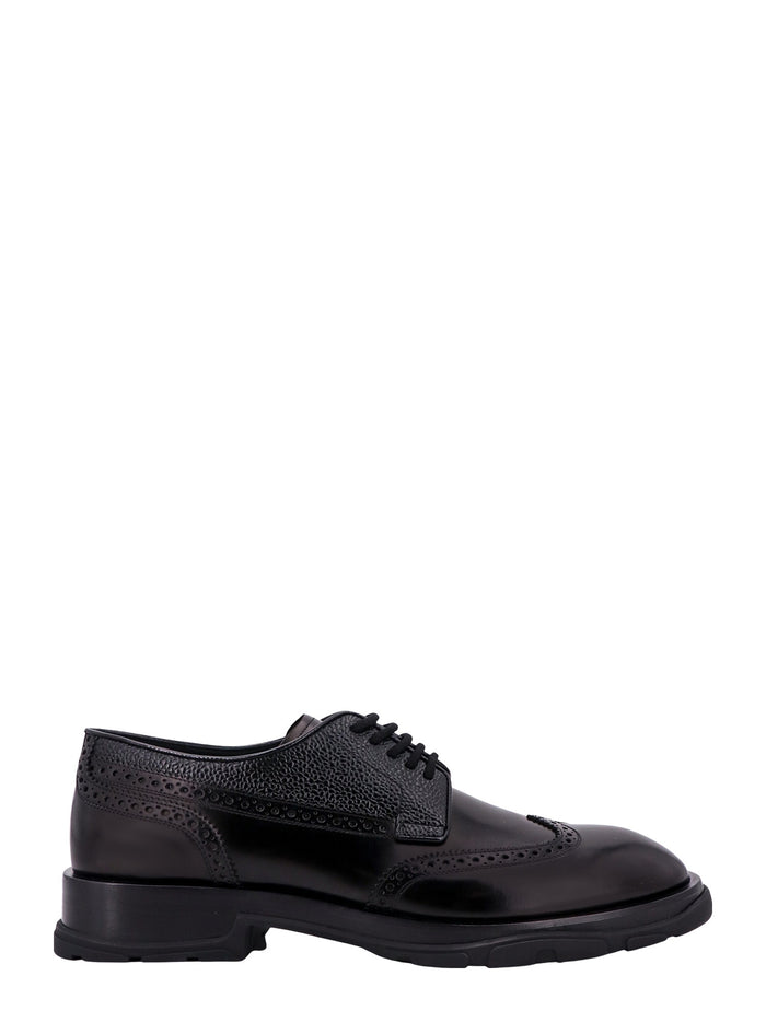 Alexander McQueen Flat shoes Black Pelle