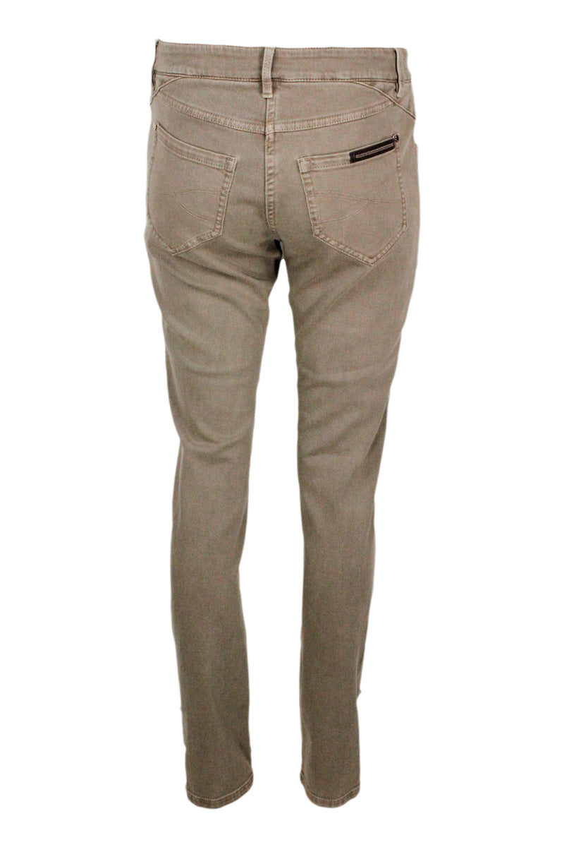 Brunello Cucinelli Trousers Beige 96co 4ea