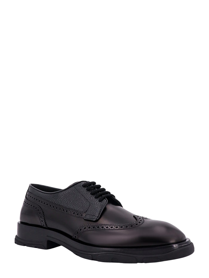 Alexander McQueen Flat shoes Black Pelle
