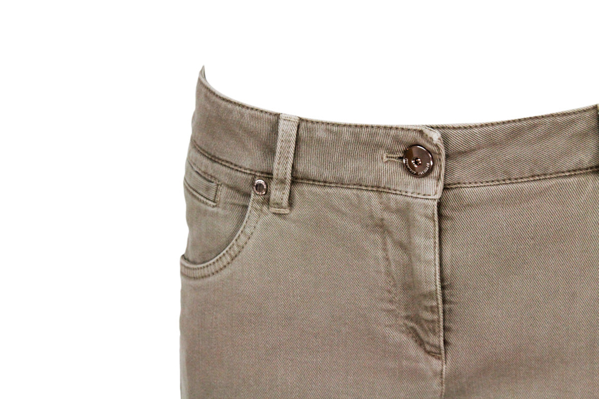 Brunello Cucinelli Trousers Beige 96co 4ea