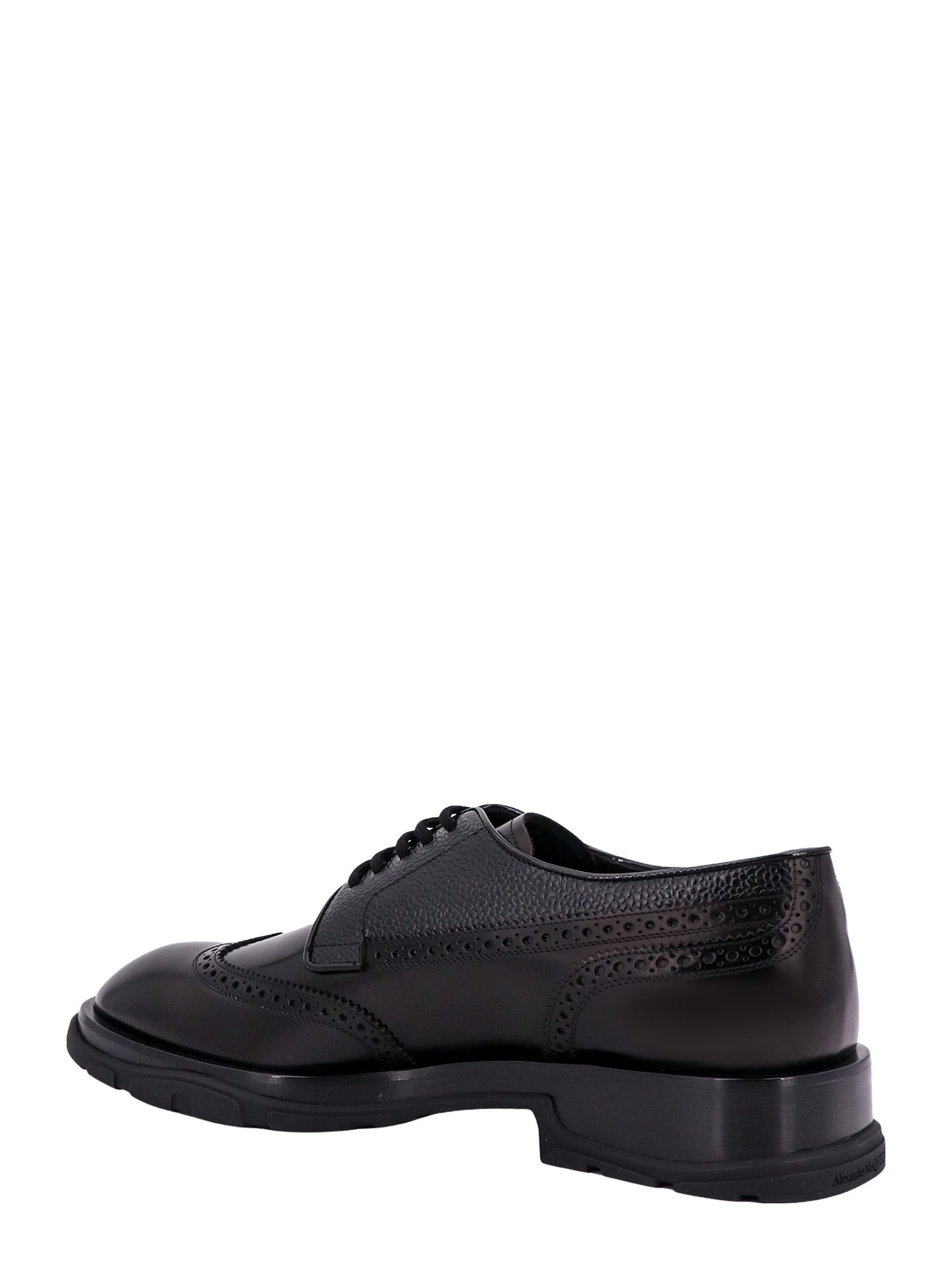Alexander McQueen Flat shoes Black Pelle