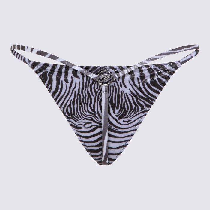 Blumarine Sea Clothing Natural White/black _pl Ea