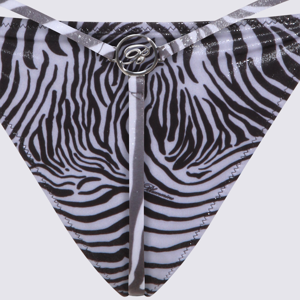 Blumarine Sea Clothing Natural White/black _pl Ea