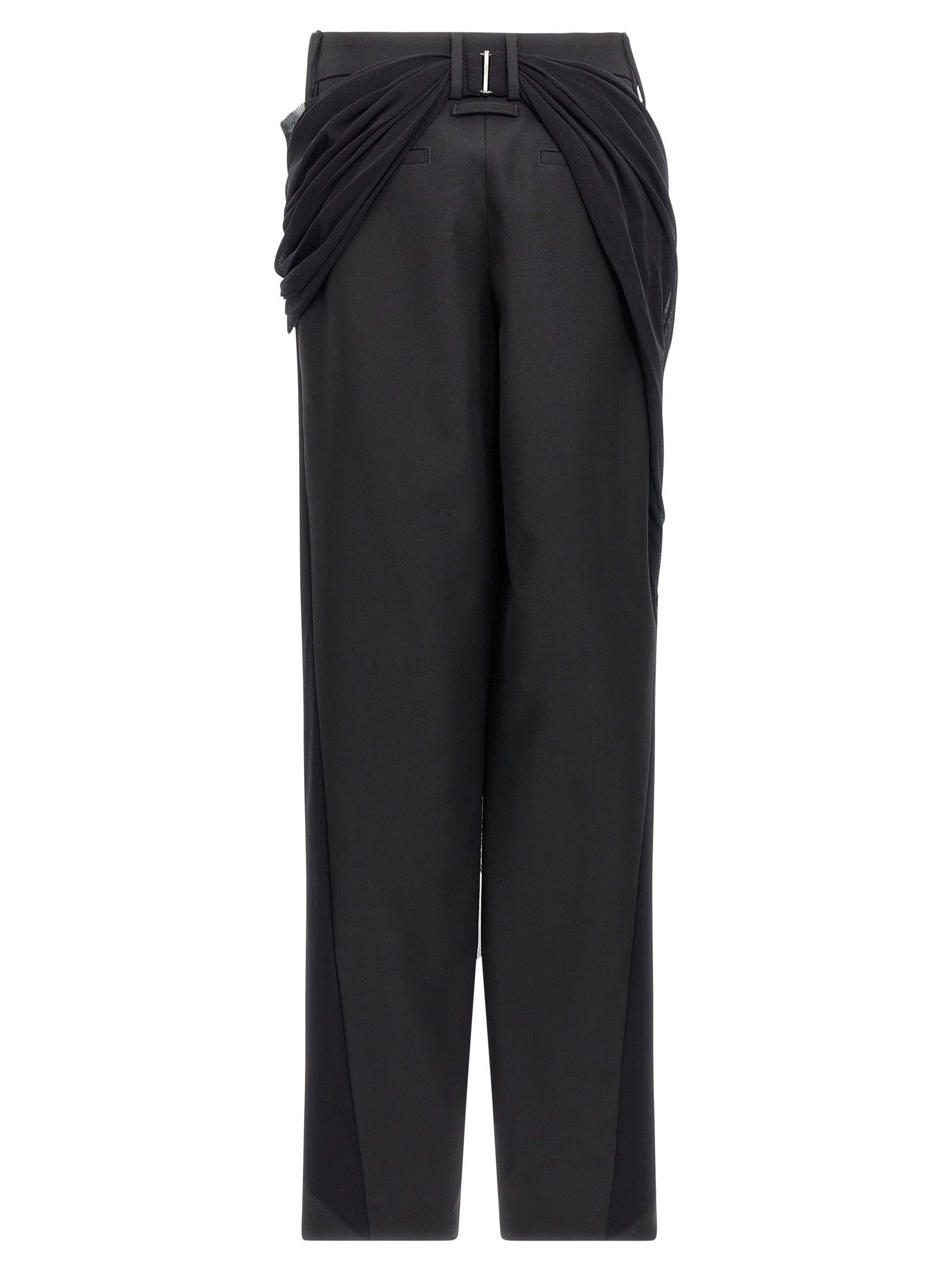 Wool pants Black Virgin