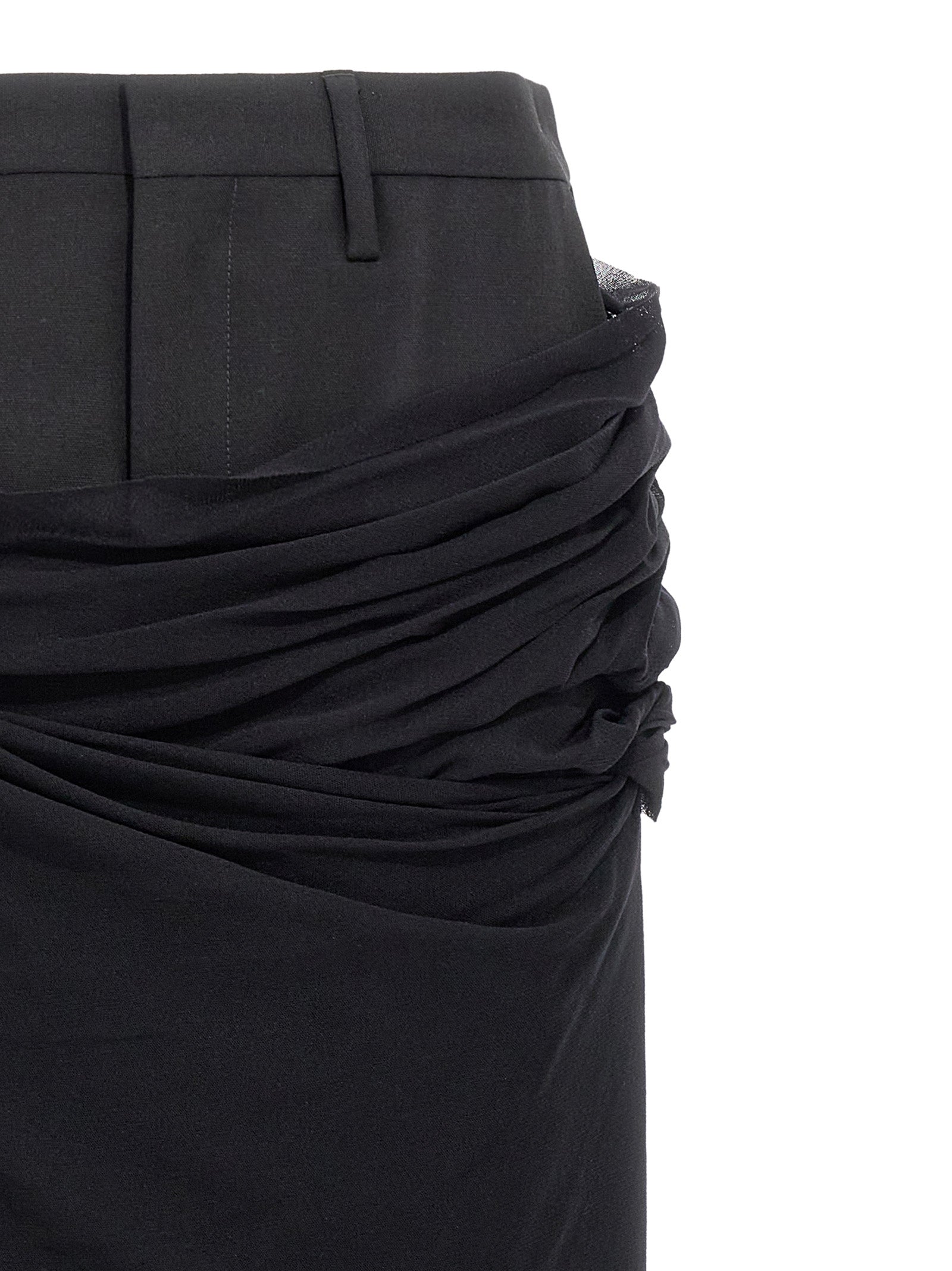 Wool pants Black Virgin