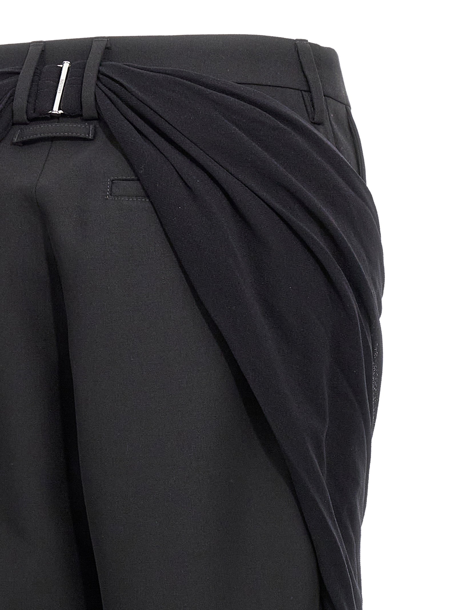 Wool pants Black Virgin