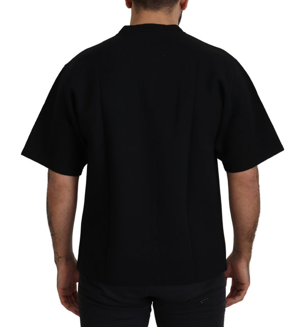 Dolce & Gabbana 70% Cotton t-shirt in black