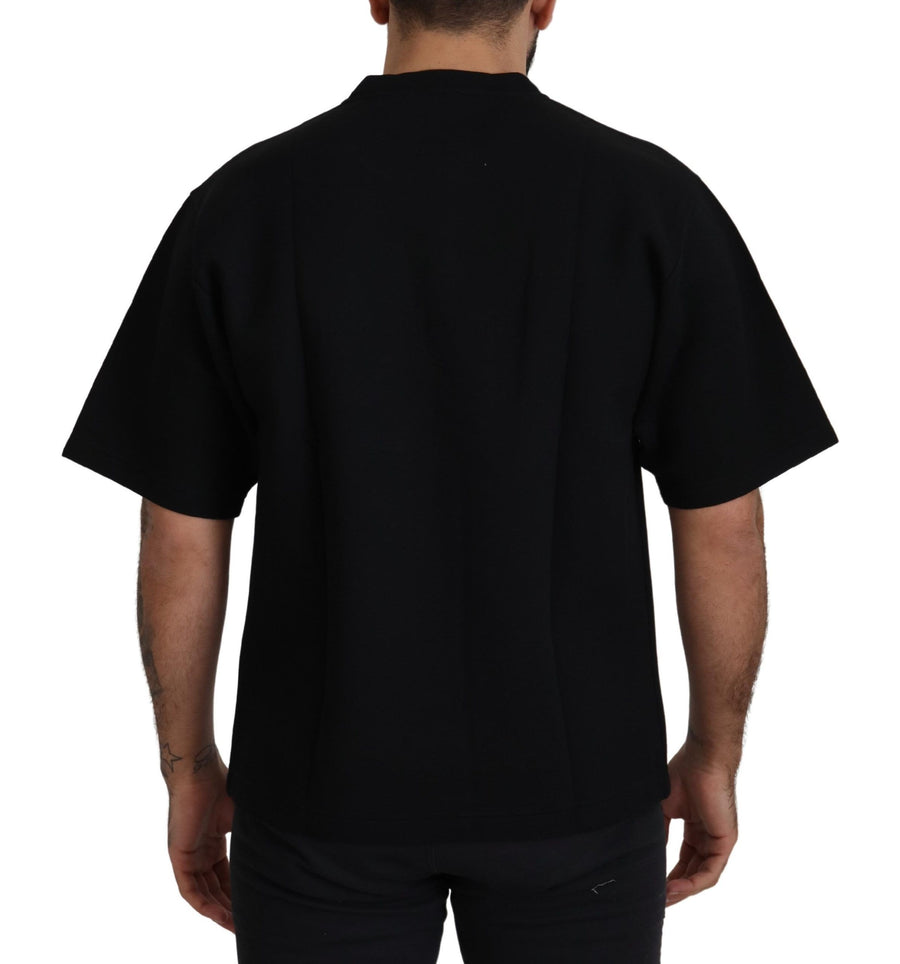 Dolce & Gabbana 70% Cotton t-shirt in black