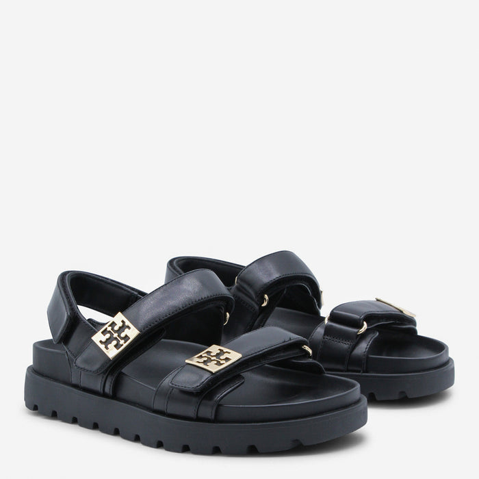 Tory Burch Flat Shoes Black _cover Le Sole El