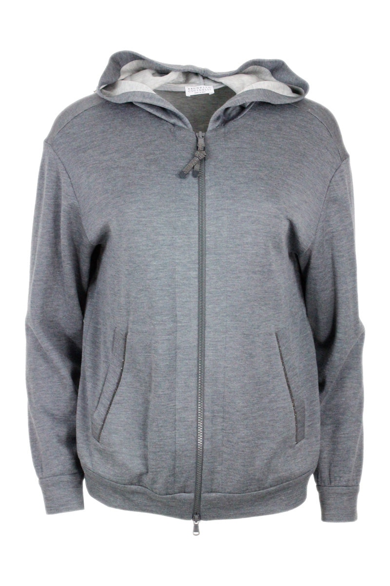 Brunello Cucinelli Sweaters Grey 67co 31se 2 Pa