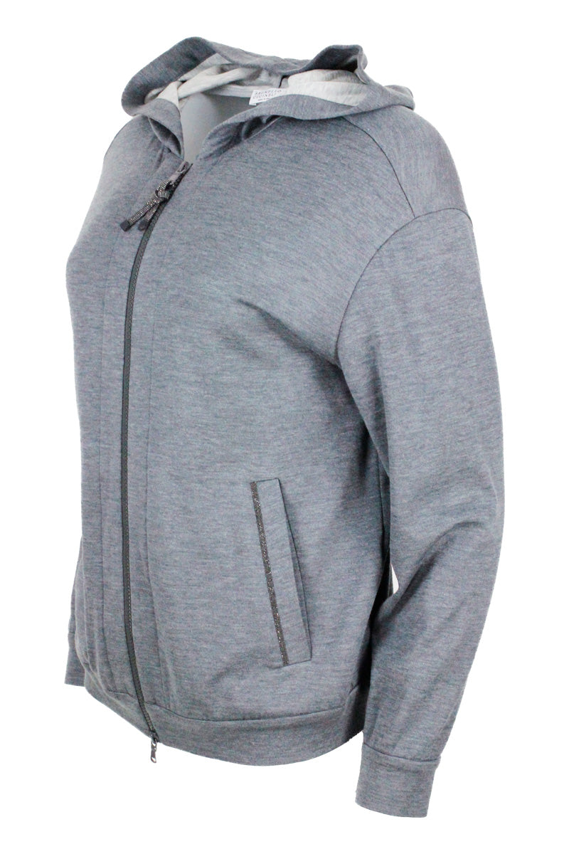 Brunello Cucinelli Sweaters Grey 67co 31se 2 Pa