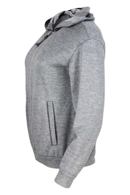 Brunello Cucinelli Sweaters Grey 67co 31se 2 Pa