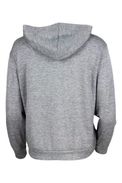Brunello Cucinelli Sweaters Grey 67co 31se 2 Pa