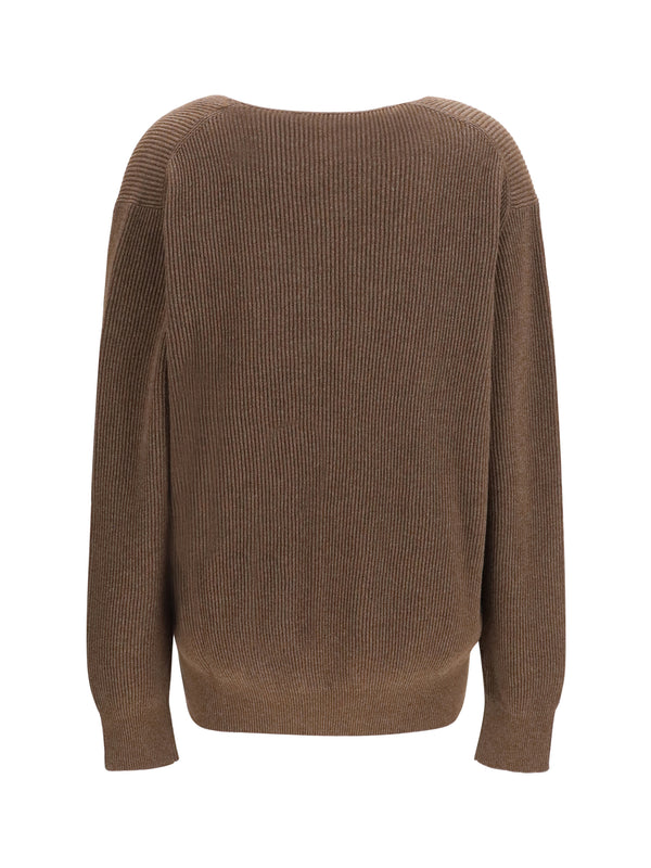 Sweater Phef Cotton And Cashmere Fudge