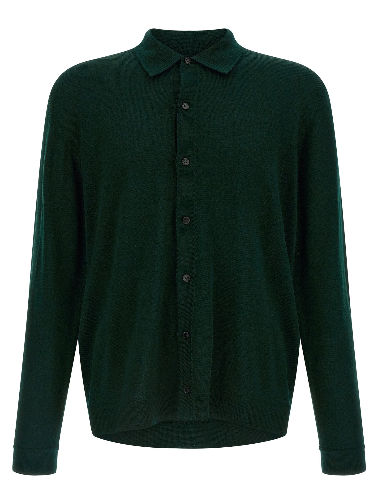 Merino wool cardigan Green Sweater, Cardigans