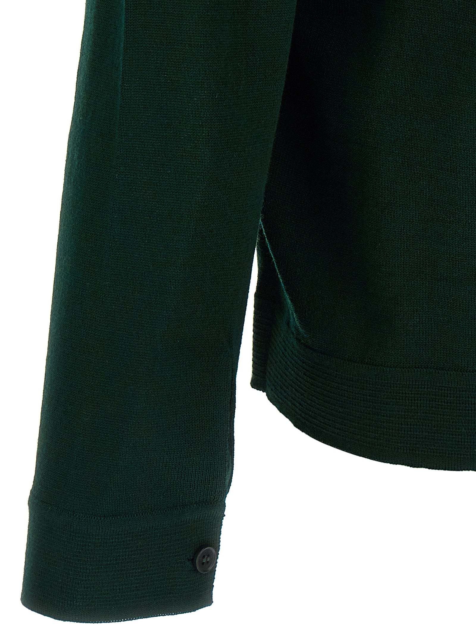 Merino wool cardigan Green Sweater, Cardigans