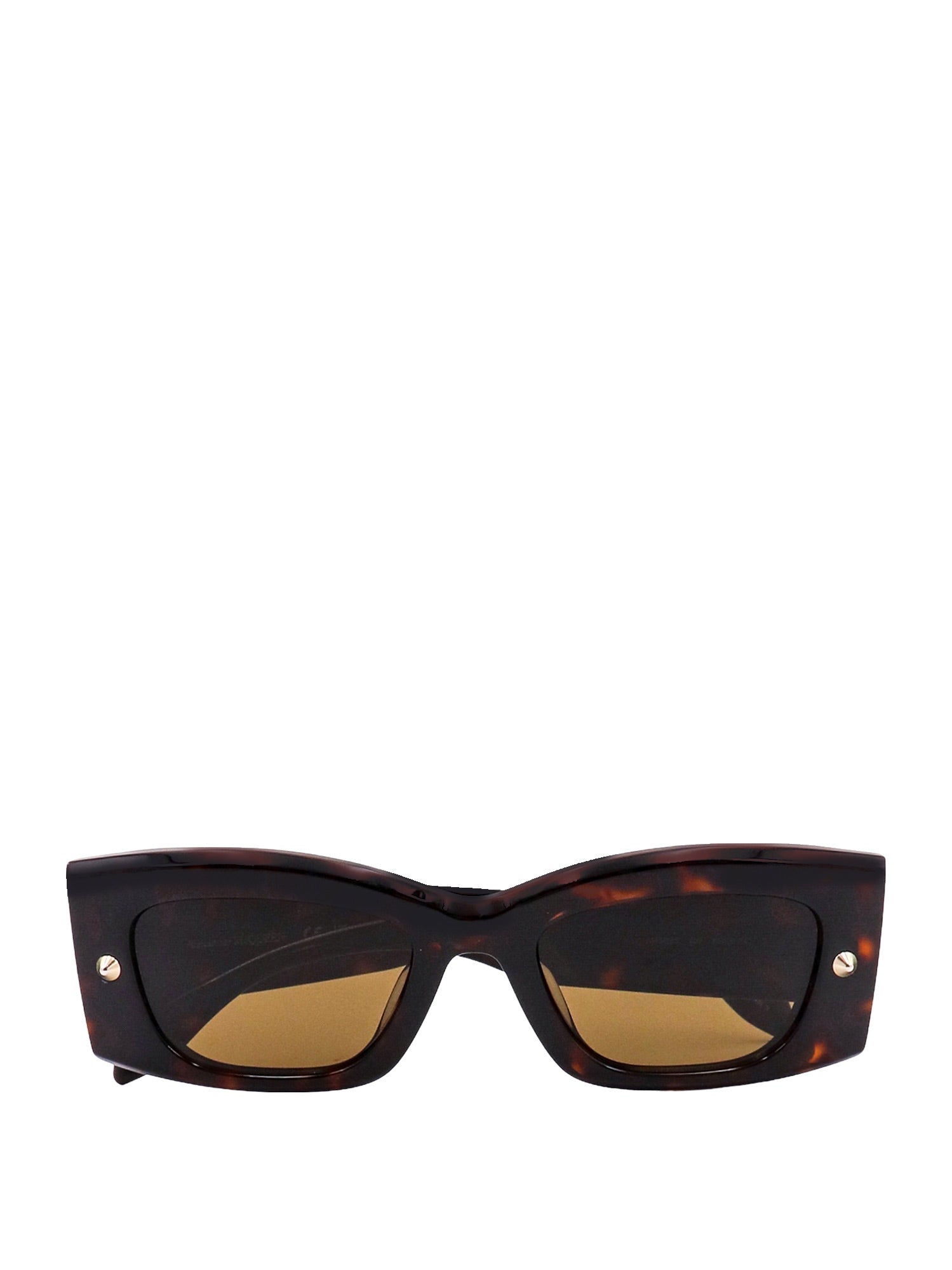 Alexander McQueen Sunglasses Brown Acetato