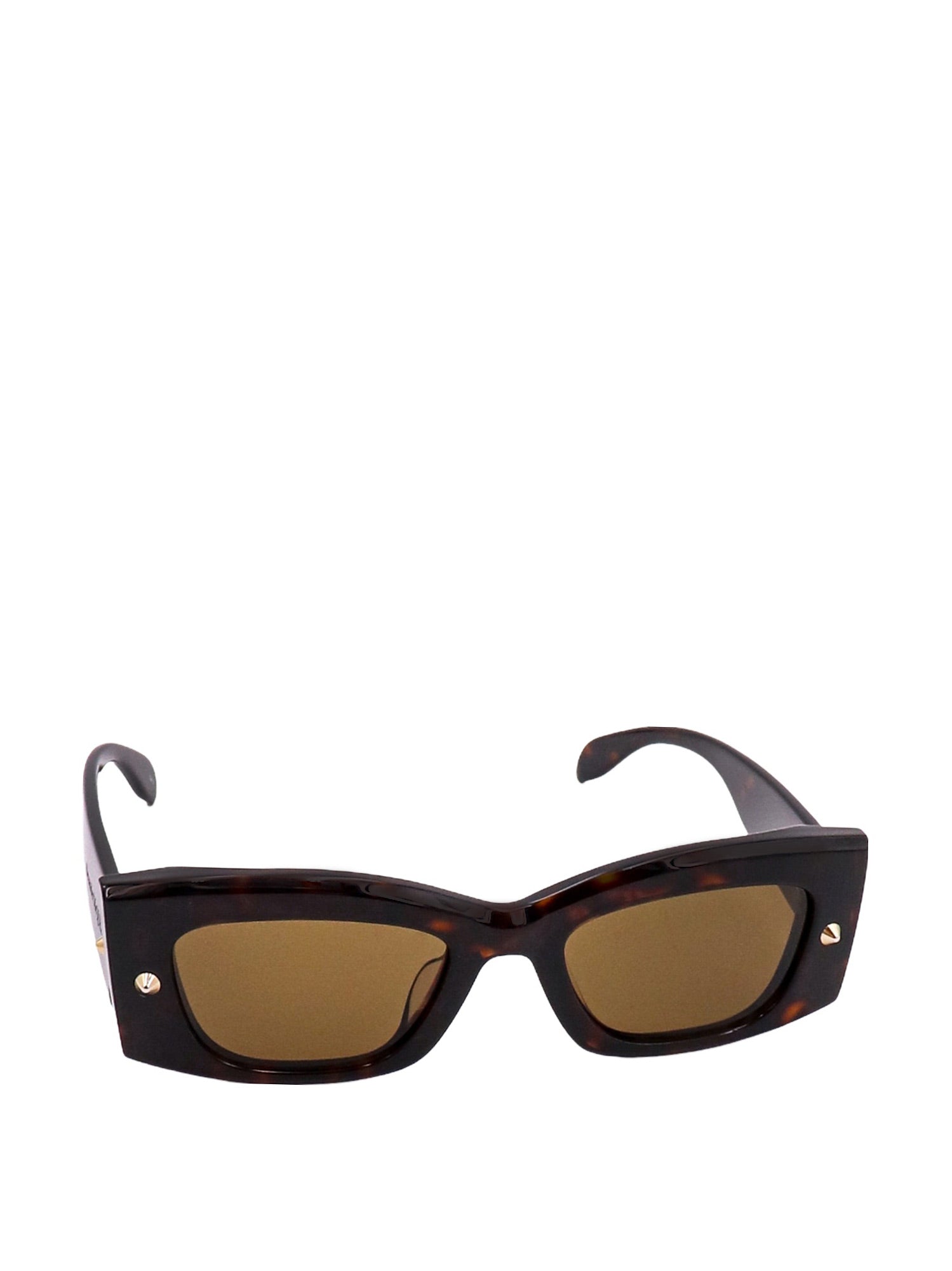 Alexander McQueen Sunglasses Brown Acetato
