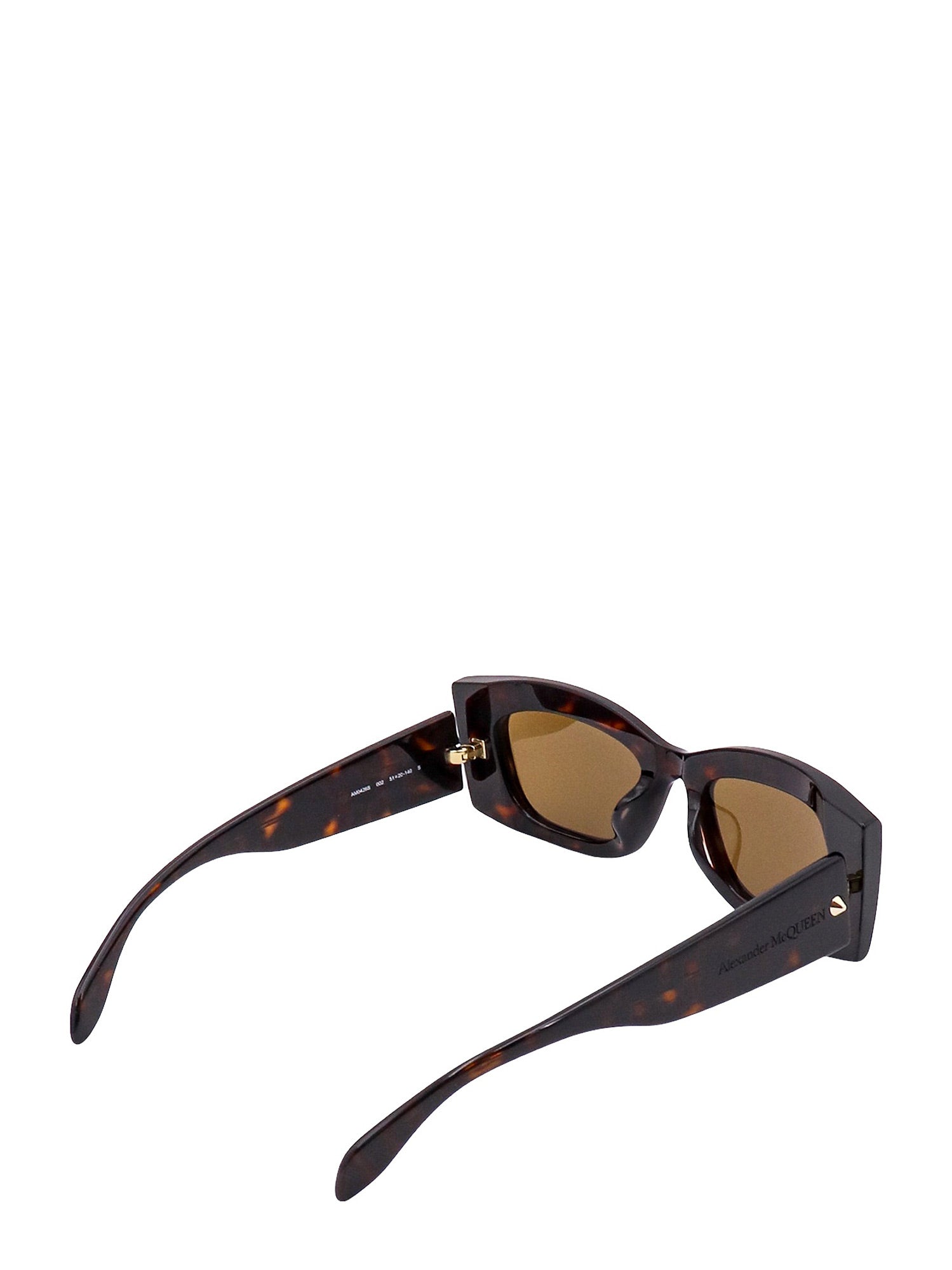 Alexander McQueen Sunglasses Brown Acetato